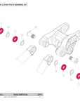 Darco/Lowdown/Reazon Horst/Clevis Pivot Bearing Kit